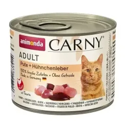 ANIMONDA Carny Adult Cat indyk z wątróbką kurczaka 200g